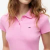 Tommy Jeans Slim Fit Polo aus Rippstrick Tommy Jeans Slim Fit Polo aus Rippstrick