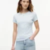 Tommy Jeans Slim Stretch Ribbed T-Shirt Tommy Jeans Slim Stretch Ribbed T-Shirt