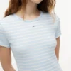 Tommy Jeans Slim Stretch Ribbed T-Shirt Tommy Jeans Slim Stretch Ribbed T-Shirt