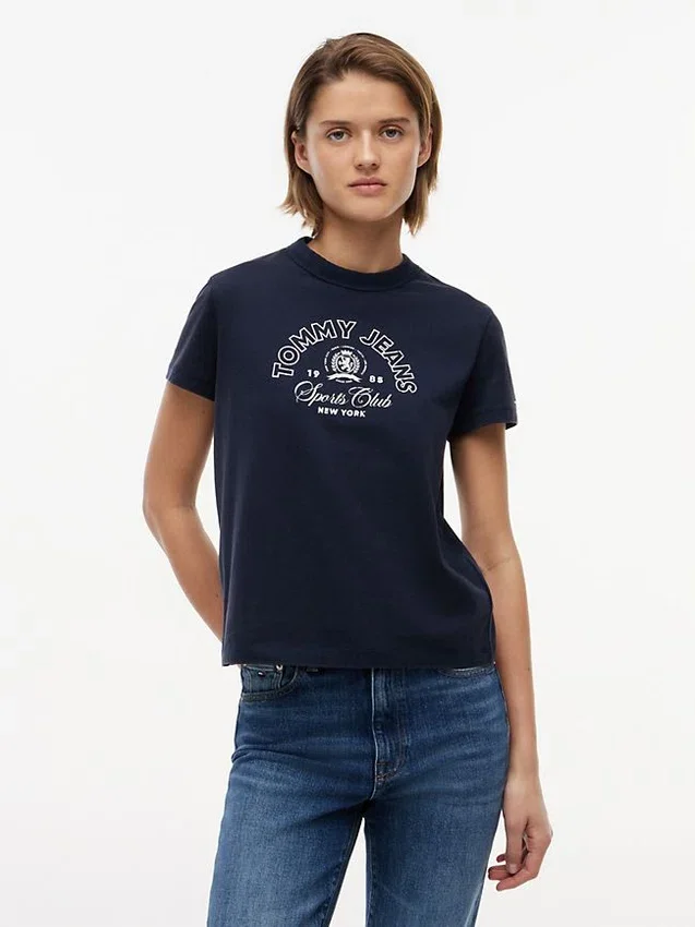 Tommy Jeans Sports Club Logo T-Shirt Tommy Jeans Sports Club Logo T-Shirt