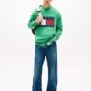 Tommy Jeans Sweatshirt mit großem Flaggenlogo Tommy Jeans Sweatshirt mit großem Flaggenlogo