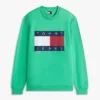 Tommy Jeans Sweatshirt mit großem Flaggenlogo Tommy Jeans Sweatshirt mit großem Flaggenlogo