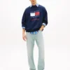 Tommy Jeans Sweatshirt mit Wavy-Flag-Logo Tommy Jeans Sweatshirt mit Wavy-Flag-Logo