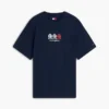 Tommy Jeans T-Shirt mit Multi-Crest-Logo