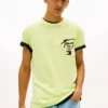 Tommy Jeans T-Shirt mit Sprühfarben-Logo