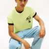 Tommy Jeans T-Shirt mit Sprühfarben-Logo