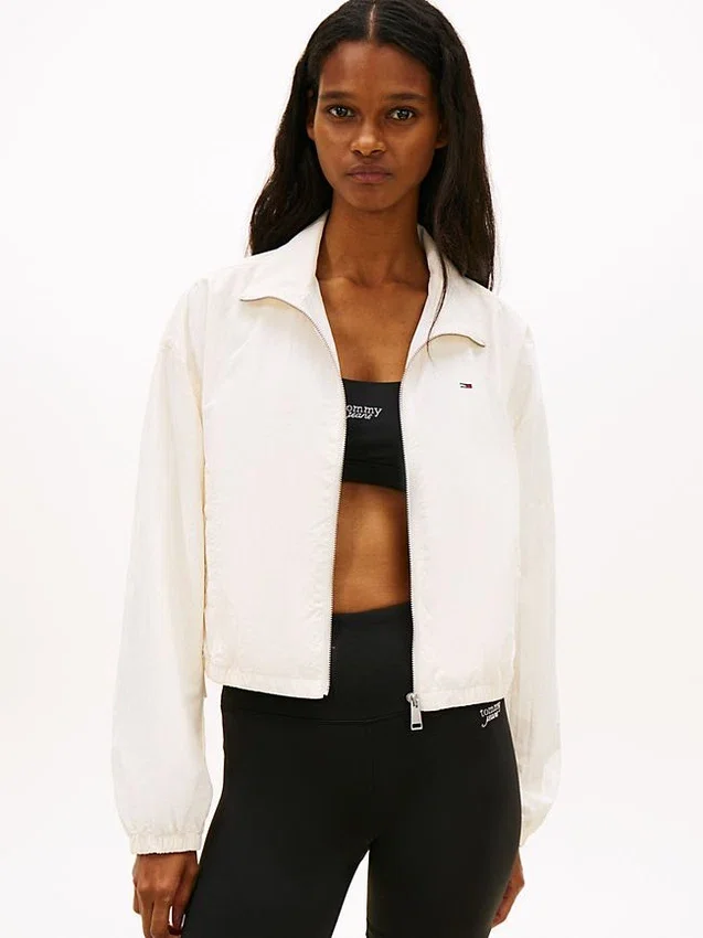 Tommy Jeans Wasserabweisende Reißverschlussjacke Tommy Jeans Wasserabweisende Reißverschlussjacke