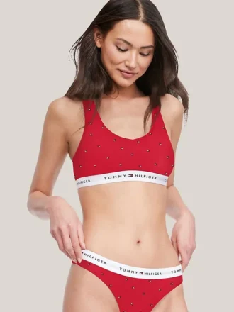 Tommy Logo Bralette Tommy Logo Bralette