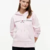Tommy Logo Fleece-Hoodie Tommy Logo Fleece-Hoodie