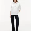 Tommy Logo Fleece-Hoodie