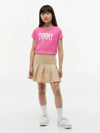 Tommy-Logo-T-Shirt für Kinder