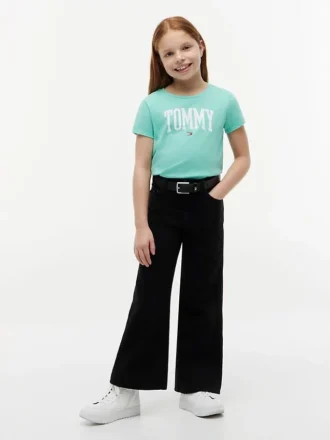 Tommy-Logo-T-Shirt für Kinder