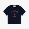 Tommy-Logo-T-Shirt mit Strasssteinen für Kinder