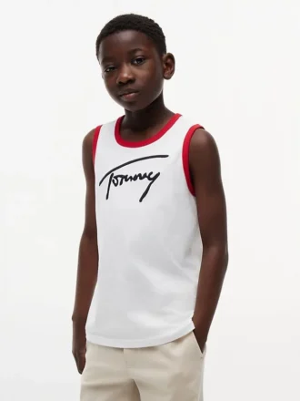 Tommy-Logo-Tanktop für Kinder
