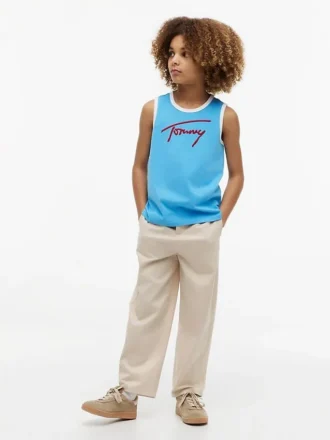 Tommy-Logo-Tanktop für Kinder