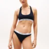 Tommy Logo Unlined Bralette