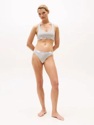 Tommy Logo Unlined Bralette Tommy Logo Unlined Bralette