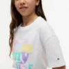 Tommy Puff Print T-Shirt für Kinder