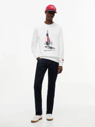 Tommy x US SailGP Team Boat Sweatshirt