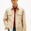 Twill-Hemdjacke