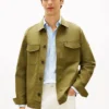Twill-Hemdjacke