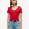 V-Ausschnitt „Favorite“ T-Shirt