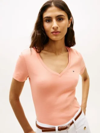 V-Ausschnitt „Favorite“ T-Shirt