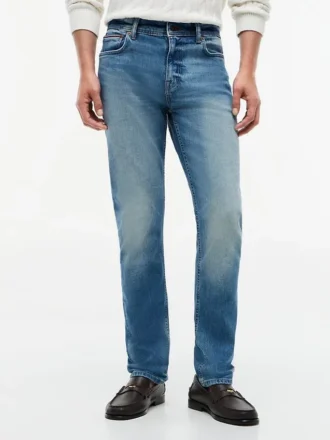 Verwaschene Stretch-Slim-Jeans