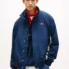 Wasserabweisende Jacke mit Tommy Jeans-Logo