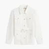 Wasserabweisende Utility-Jacke mit Gürtel