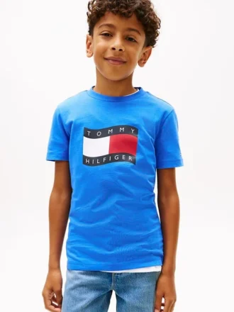 Wavy Flag T-Shirt für Kinder
