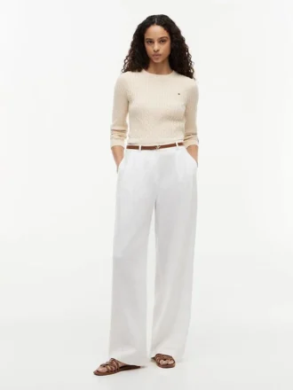 Zopfmuster-Pullover Zopfmuster-Pullover